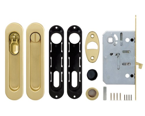 Набор Armadillo (Армадилло) для раздвижных дверей SH.LD152.KIT011-BK (SH011-BK) SG-1 матовое золото Набор Armadillo (Армадилло) для раздвижных дверей SH.LD152.KIT011-BK (SH011-BK) SG-1 матовое золото