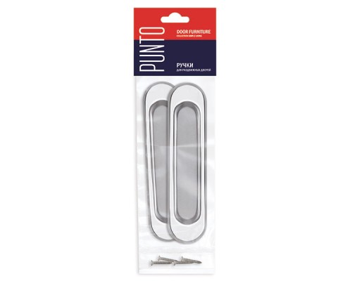 Ручка Punto (Пунто) для раздвижных дверей SH.SL152.010 (Soft LINE SL-010) СP хром Ручка Punto (Пунто) для раздвижных дверей SH.SL152.010 (Soft LINE SL-010) СP хром