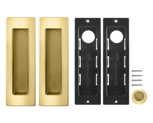 Ручка Armadillo (Армадилло) для раздвижных дверей SH.URB153.010 (SH010 URB) GOLD-24 золото 24К Ручка Armadillo (Армадилло) для раздвижных дверей SH.URB153.010 (SH010 URB) GOLD-24 золото 24К