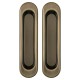 Ручка Punto (Пунто) для раздвижных дверей SH.SL152.010 (Soft LINE SL-010) АВ бронза