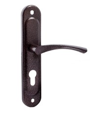 Ручка дверная Zenit (Зенит) на планке РФ1-55.17 (медь)