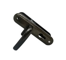 Ручка дверная Absolyute (Абсолют) на планке РФ1-55.08 (бронза)