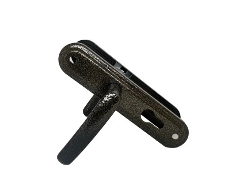 Ручка дверная Absolyute (Абсолют) на планке РФ1-55.08 (бронза)