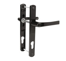 Ручка Punto (Пунто) на планке HANDLE.85.25.67-75 RAL 9005 черный