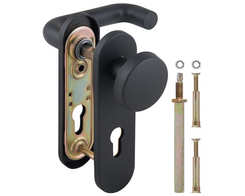 Ручка Fuaro (Фуаро) дверная FP.DH72.043P-KNOB NE (DH-043P-KNOB NE), нейлон, квадрат 9x90 мм, BL-24 черный Ручка Fuaro (Фуаро) дверная FP.DH72.043P-KNOB NE (DH-043P-KNOB NE), нейлон, квадрат 9x90 мм, BL-24 черный