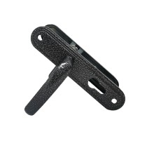 Ручка дверная Absolyute (Абсолют) на планке РФ1-55.08 (серебро)