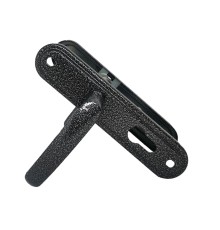 Ручка дверная Absolyute (Абсолют) на планке РФ1-55.08 (серебро)