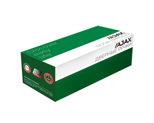 Ручка Ajax (Аякс) раздельная K.JK51.ERGO (ERGO JK) BL-24 черный Ручка Ajax (Аякс) раздельная K.JK51.ERGO (ERGO JK) BL-24 черный