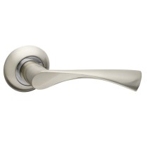 Ручка Fuaro (Фуаро) раздельная R.AR54.CLASSIC (CLASSIC AR) 140mm SN/CP-3 матовый никель/хром