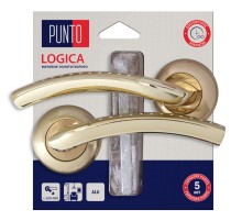 Ручка Punto (Пунто) раздельная LM/A R.TL54.LOGICA/HD SG/GP-4 матовое золото/золото