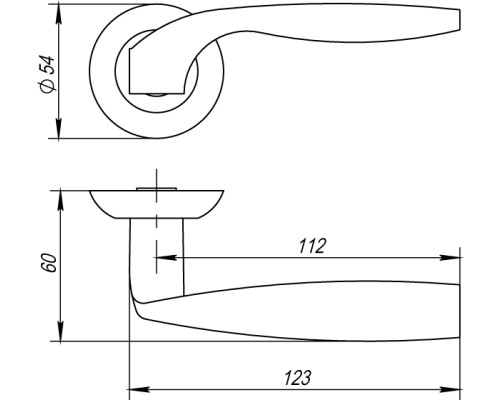 Ручка Fuaro (Фуаро) раздельная R.AR54.BOSTON (BOSTON AR) 140mm CP-8 хром Ручка Fuaro (Фуаро) раздельная R.AR54.BOSTON (BOSTON AR) 140mm CP-8 хром