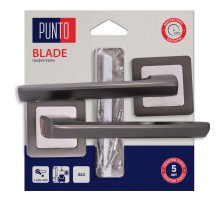 Ручка Punto (Пунто) раздельная LM/A K.QR52.BLADE/HD GR/CP-23 графит/хром