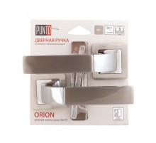 Ручка Punto (Пунто) раздельная ORION QR/HD SN/CP-3 матовый никель/хром