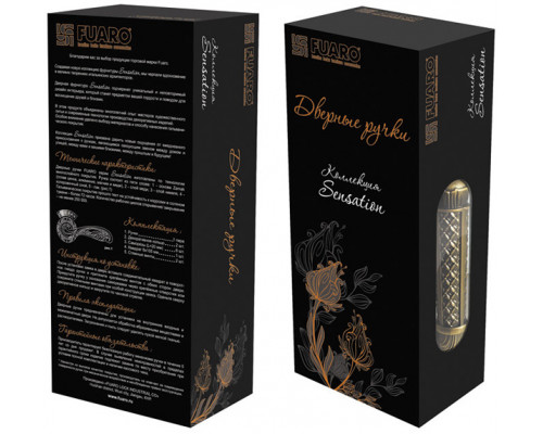 Ручка Fuaro (Фуаро) раздельная R.SM58.BRILLIANT (BRILLIANT SM) GOLD-24 золото 24К Ручка Fuaro (Фуаро) раздельная R.SM58.BRILLIANT (BRILLIANT SM) GOLD-24 золото 24К