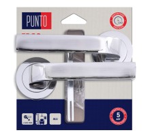 Ручка Punto (Пунто) раздельная LM/A R.TLK52.EVO/HD CP-8 хром
