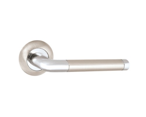 Ручка Punto (Пунто) раздельная R.TL54.REX (REX TL) 140mm SN/CP-3 матовый никель/хром Ручка Punto (Пунто) раздельная R.TL54.REX (REX TL) 140mm SN/CP-3 матовый никель/хром