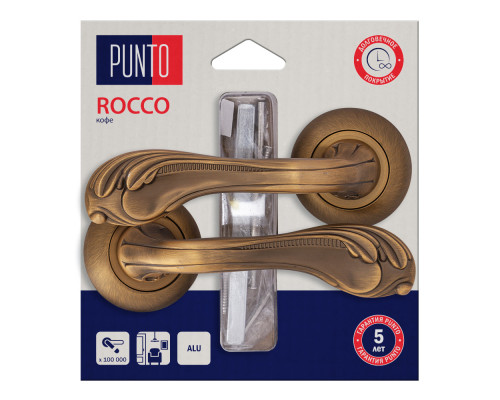 Ручка Punto (Пунто) раздельная LM/A R.TL54.ROCCO/HD CF-17 кофе Ручка Punto (Пунто) раздельная LM/A R.TL54.ROCCO/HD CF-17 кофе