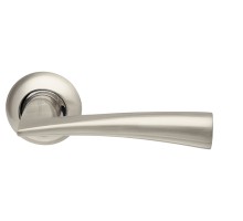 Ручка Armadillo (Армадилло) раздельная R.LD54.Columba (Columba LD80) SN/CP-3 матовый никель/хром