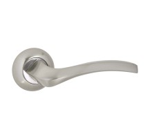 Ручка Ajax (Аякс) раздельная R.JR54.GLORIA (GLORIA JR) SN/CP-3 матовый никель/хром Ручка Ajax (Аякс) раздельная R.JR54.GLORIA (GLORIA JR) SN/CP-3 матовый никель/хром