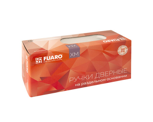 Ручка Fuaro (Фуаро) раздельная K.XM52.DENVER (DENVER XM) SSC/CP-16 сатинированный хром/хром Ручка Fuaro (Фуаро) раздельная K.XM52.DENVER (DENVER XM) SSC/CP-16 сатинированный хром/хром