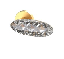 Ручка Armadillo (Армадилло) раздельная R.ART52.D.EXOTIC FSG-39 флор. золото