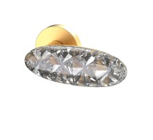 Ручка Armadillo (Армадилло) раздельная R.ART52.D.EXOTIC FSG-39 флор. золото