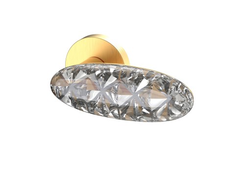 Ручка Armadillo (Армадилло) раздельная R.ART52.D.EXOTIC FSG-39 флор. золото