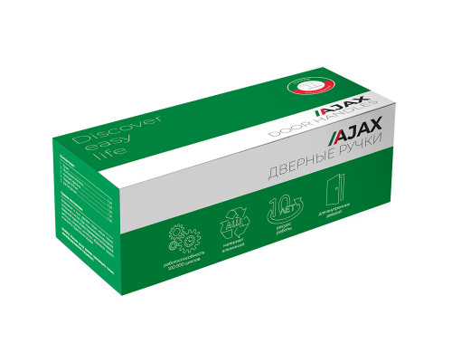 Ручка Ajax (Аякс) раздельная K.JS51.OPTIMAL BL-24 черный Ручка Ajax (Аякс) раздельная K.JS51.OPTIMAL BL-24 черный
