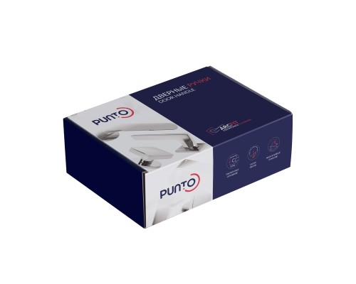 Ручка Punto (Пунто) раздельная K.ARC.Q52.TERRA BL-24 черный