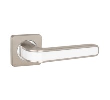 Ручка Punto (Пунто) раздельная K.ZQ51.FUTURA (FUTURA ZQ) SN/WH-19 матовый никель/белый Ручка Punto (Пунто) раздельная K.ZQ51.FUTURA (FUTURA ZQ) SN/WH-19 матовый никель/белый