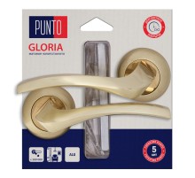 Ручка Punto (Пунто) раздельная LM/A R.TL54.GLORIA/HD SG/GP-4 матовое золото/золото