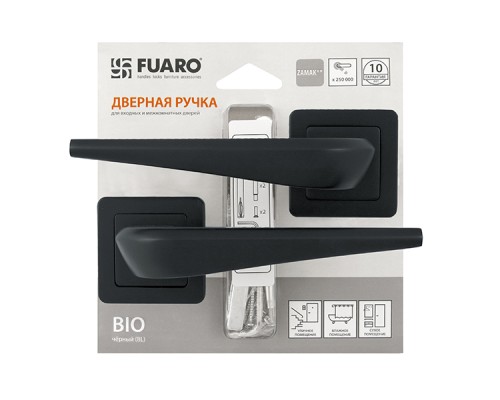 Ручка Fuaro (Фуаро) раздельная BIO XM/HD BL-24 черный Ручка Fuaro (Фуаро) раздельная BIO XM/HD BL-24 черный
