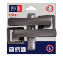 Ручка Punto (Пунто) раздельная LM/A K.QR52.ERGO/HD GR/CP-23 графит/хром