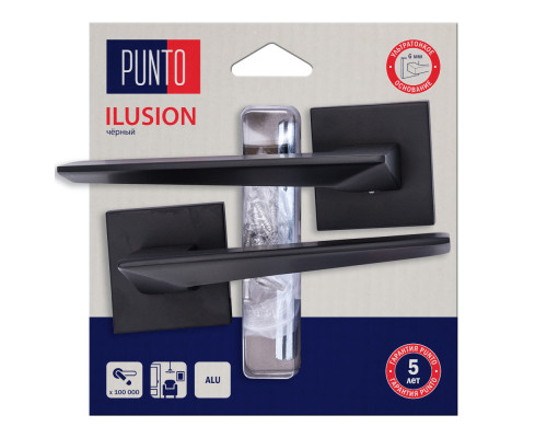Ручка Punto (Пунто) раздельная LM/A K.QS52.ILUSION/HD BL-24 черный Ручка Punto (Пунто) раздельная LM/A K.QS52.ILUSION/HD BL-24 черный