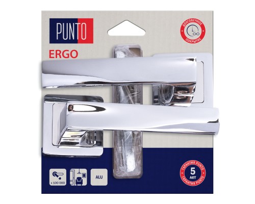Ручка Punto (Пунто) раздельная LM/A K.QR52.ERGO/HD CP-8 хром Ручка Punto (Пунто) раздельная LM/A K.QR52.ERGO/HD CP-8 хром