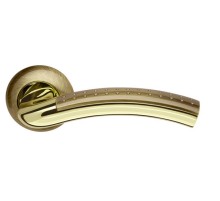 Ручка Armadillo (Армадилло) раздельная R.LD54.Libra26 (Libra LD26) AB/GP-7 бронза/золото