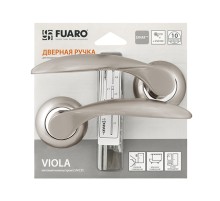 Ручка Fuaro (Фуаро) раздельная VIOLA RM/HD SN/CP-3 матовый никель/хром