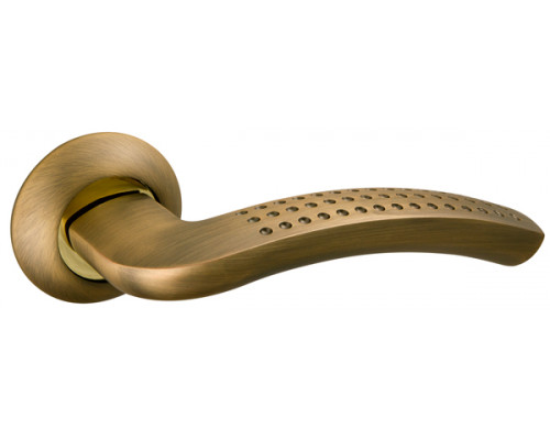Ручка Fuaro (Фуаро) раздельная R.AR54.LOUNGE (LOUNGE AR) 130mm AB/GP-7 бронза/золото Ручка Fuaro (Фуаро) раздельная R.AR54.LOUNGE (LOUNGE AR) 130mm AB/GP-7 бронза/золото