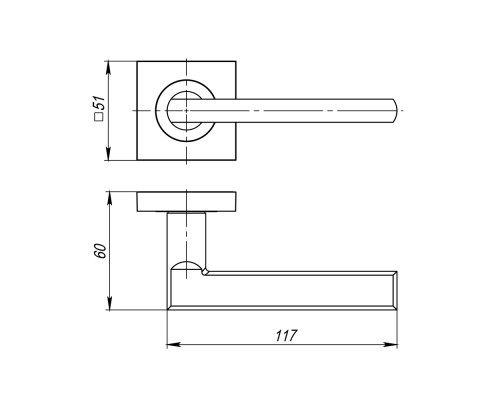 Ручка Ajax (Аякс) раздельная K.JK51.POLO TECH/IND BL-24 черный (белая коробка) Ручка Ajax (Аякс) раздельная K.JK51.POLO TECH/IND BL-24 черный (белая коробка)