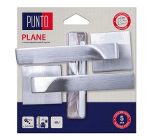 Ручка Punto (Пунто) раздельная LM/A K.QS52.PLANE/HD SSC-16 сатин. хром