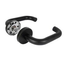 Ручка Fuaro (Фуаро) раздельная R.DSS201-0203/19 (DSS-0203/19) (INOX 201) BLACK