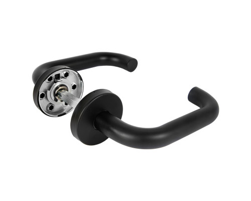 Ручка Fuaro (Фуаро) раздельная R.DSS201-0203/19 (DSS-0203/19) (INOX 201) BLACK Ручка Fuaro (Фуаро) раздельная R.DSS201-0203/19 (DSS-0203/19) (INOX 201) BLACK