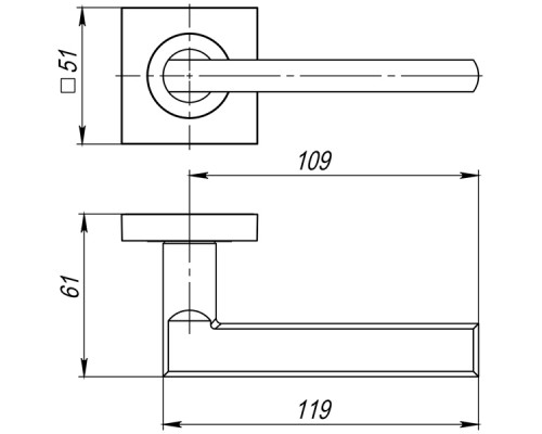 Ручка Ajax (Аякс) раздельная K.JK51.POLO (POLO JK) GR-23 графит Ручка Ajax (Аякс) раздельная K.JK51.POLO (POLO JK) GR-23 графит