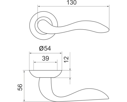 Ручка Armadillo (Армадилло) раздельная R.LD54.Selena (Selena LD19) AB/GP-7 бронза/золото Ручка Armadillo (Армадилло) раздельная R.LD54.Selena (Selena LD19) AB/GP-7 бронза/золото