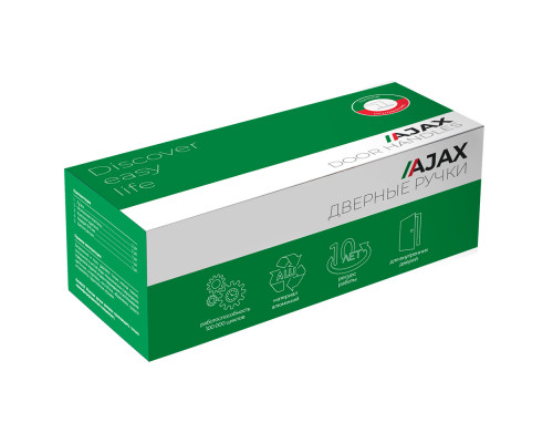 Ручка Ajax (Аякс) раздельная K.JS51.APOLO BL-24 черный Ручка Ajax (Аякс) раздельная K.JS51.APOLO BL-24 черный