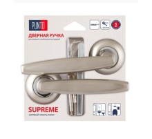 Ручка Punto (Пунто) раздельная SUPREME ZR/HD SN/CP-3 матовый никель/хром