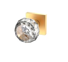 Ручка Armadillo (Армадилло) раздельная K.ART52.D.LUXURY FSG-39 флор. золото