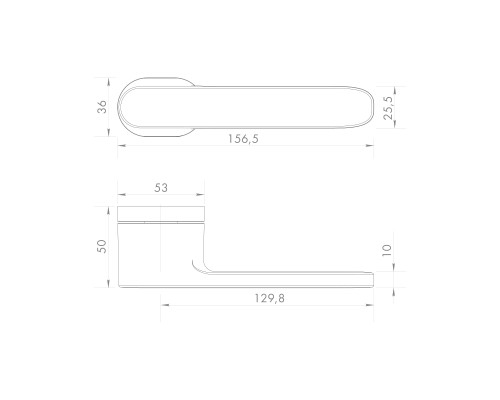 Ручка Armadillo (Армадилло) раздельная R.UCR36.FOREST AC-9 медь