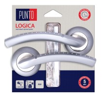 Ручка Punto (Пунто) раздельная LM/A R.TL54.LOGICA/HD SC/CP-16 матовый хром/хром