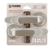 Ручка Fuaro (Фуаро) раздельная WING RM/HD SN/CP-3 матовый никель/хром
